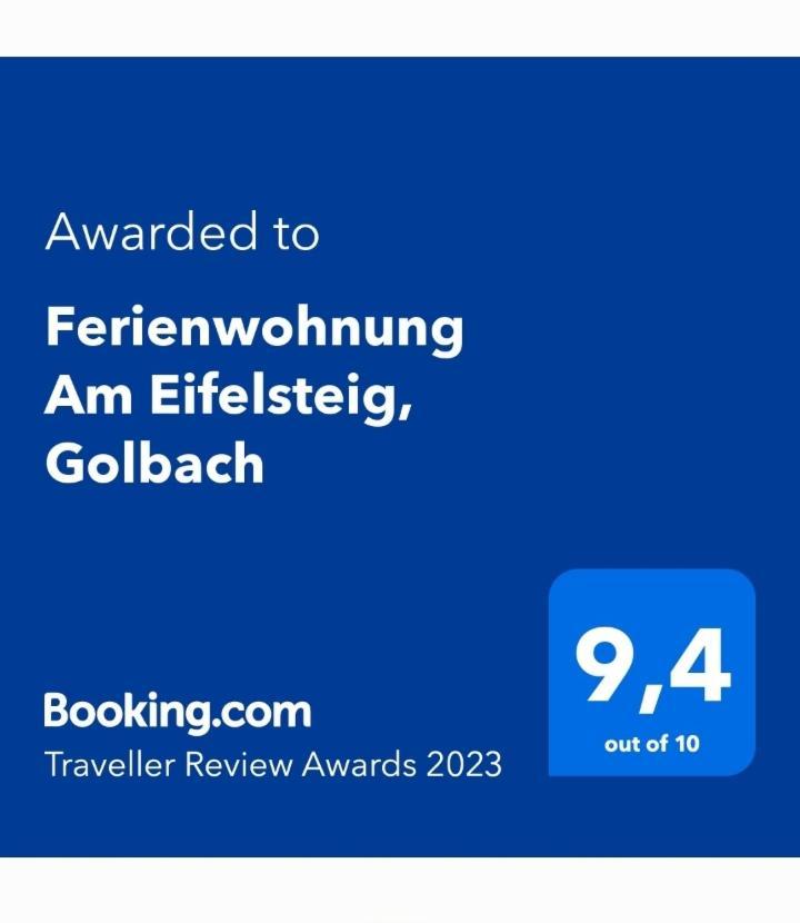 Ferienwohnung Am Eifelsteig, Golbach Kall Eksteriør billede